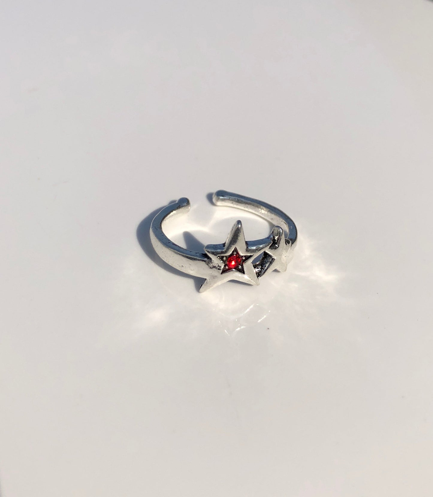 Twin Star Ring
