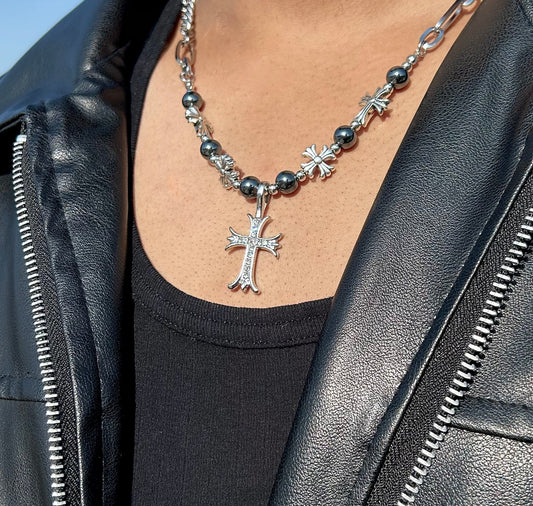 Chrome Creed Necklace