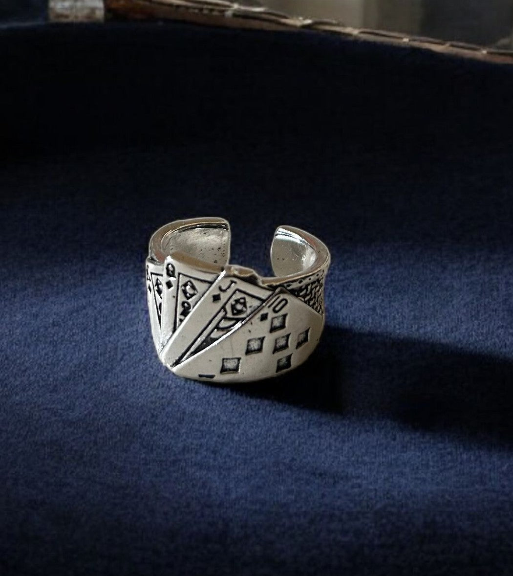 ACE OF SPADES RING