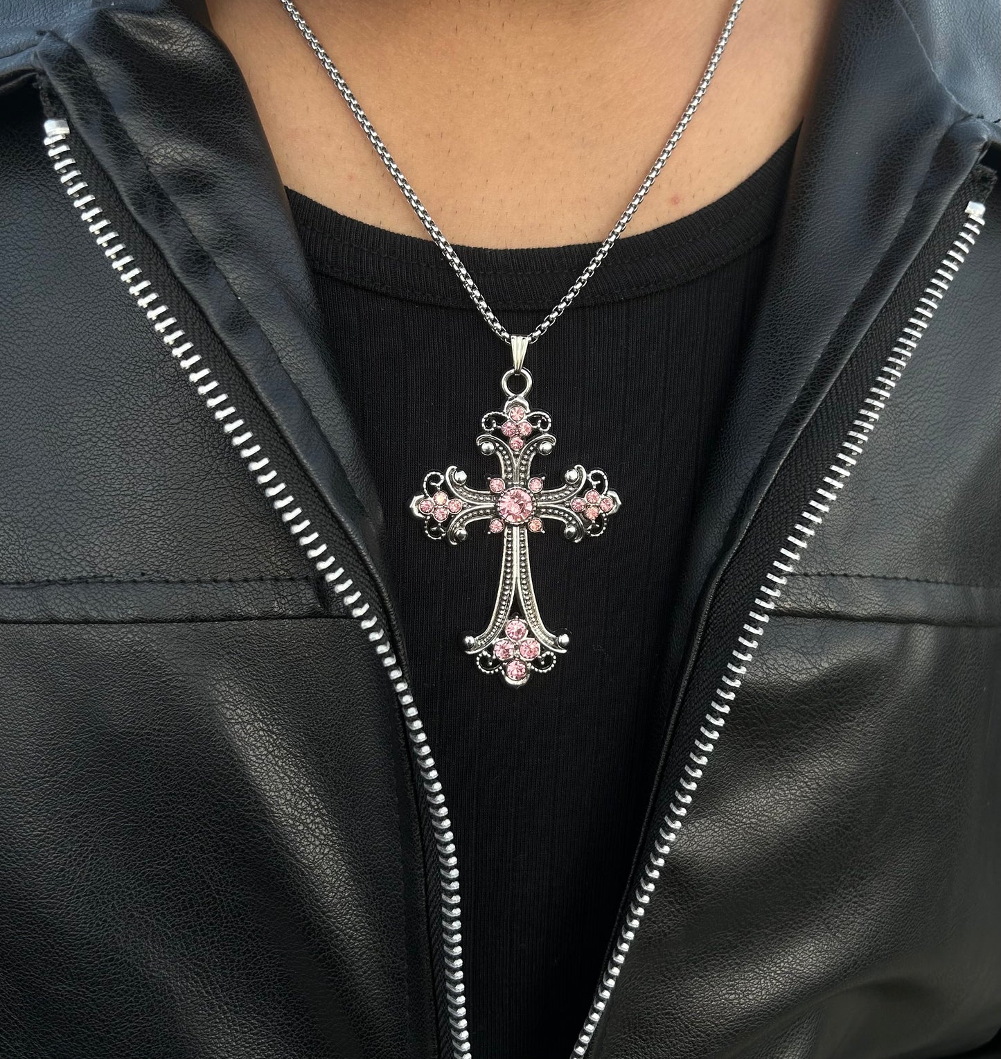 Rosary Bloom Necklace