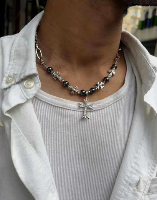 Chrome Creed Necklace