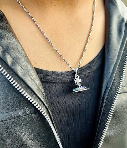 Stellar Orb Necklace (Black)