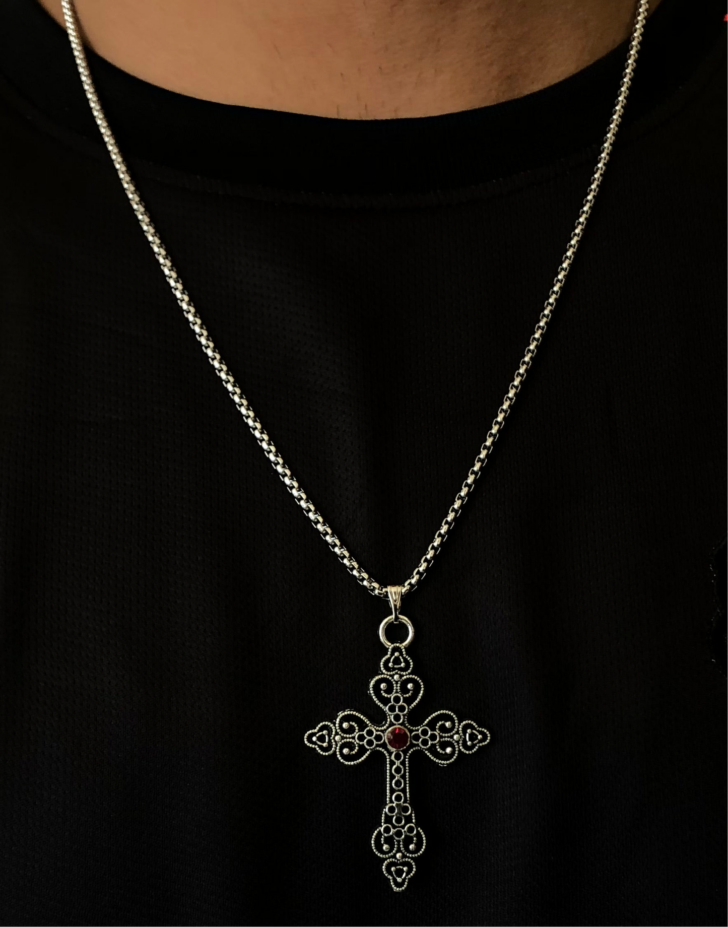 Nythera Cross Necklace