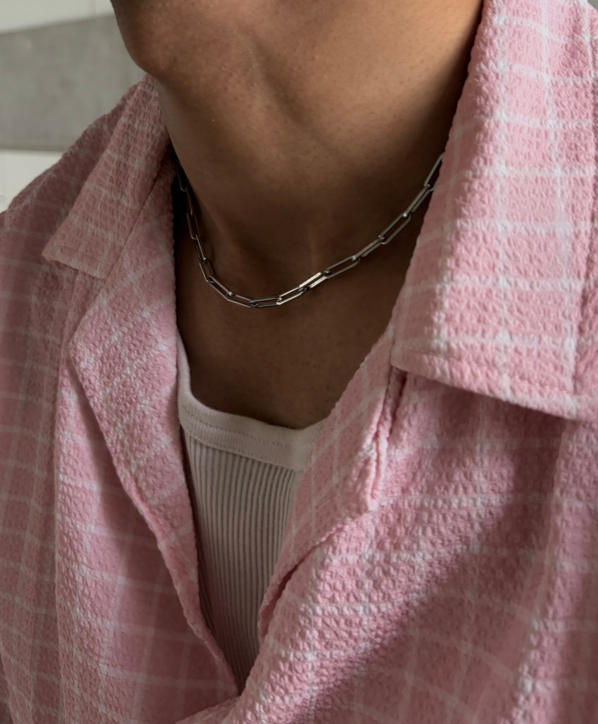 Paper clip chain