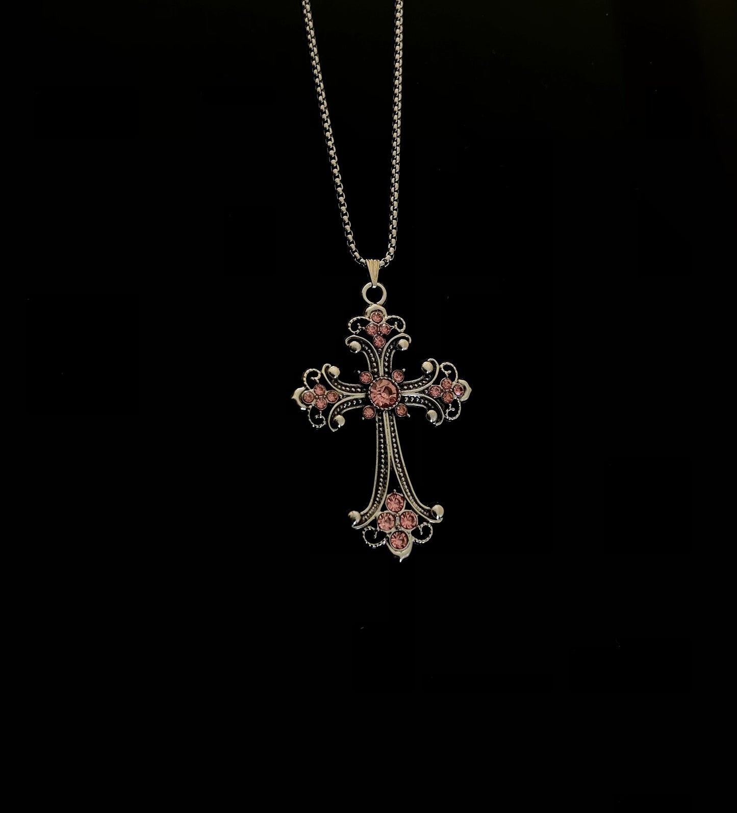 Rosary Bloom Necklace