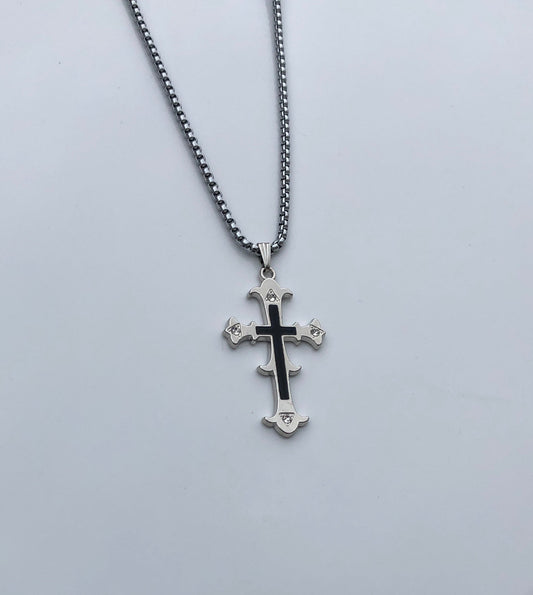 Obsidian Cross