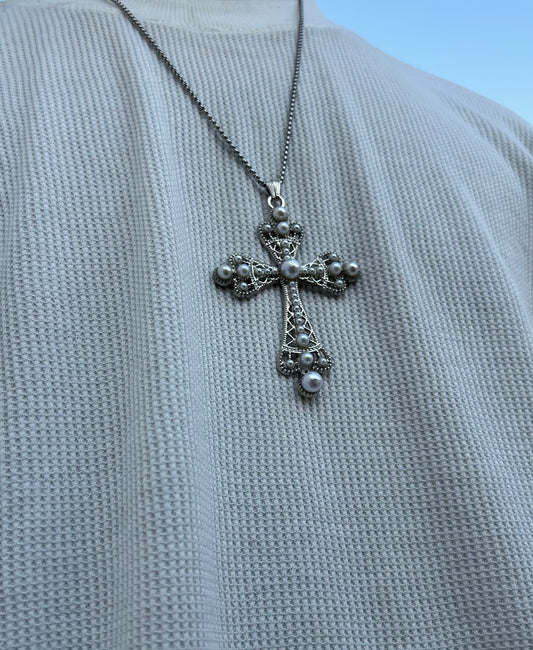 TWILIGHT CROSS NECKLACE