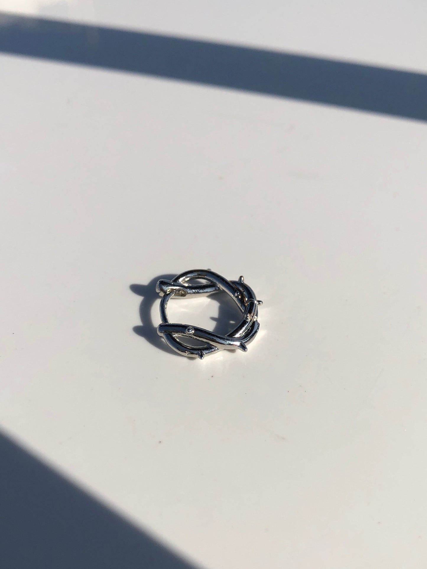 HEX EAR HOOP
