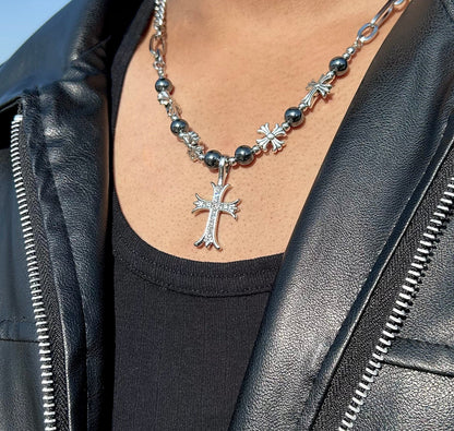 Chrome Creed Necklace