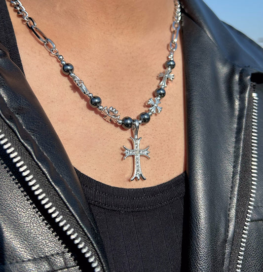 Chrome Creed Necklace