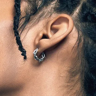 HEX EAR HOOP