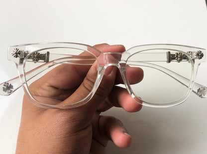 Chrome Sight Glasses Transparent Pre-book (EDD 25-30 days)