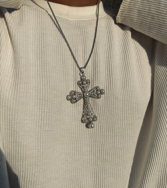 TWILIGHT CROSS NECKLACE