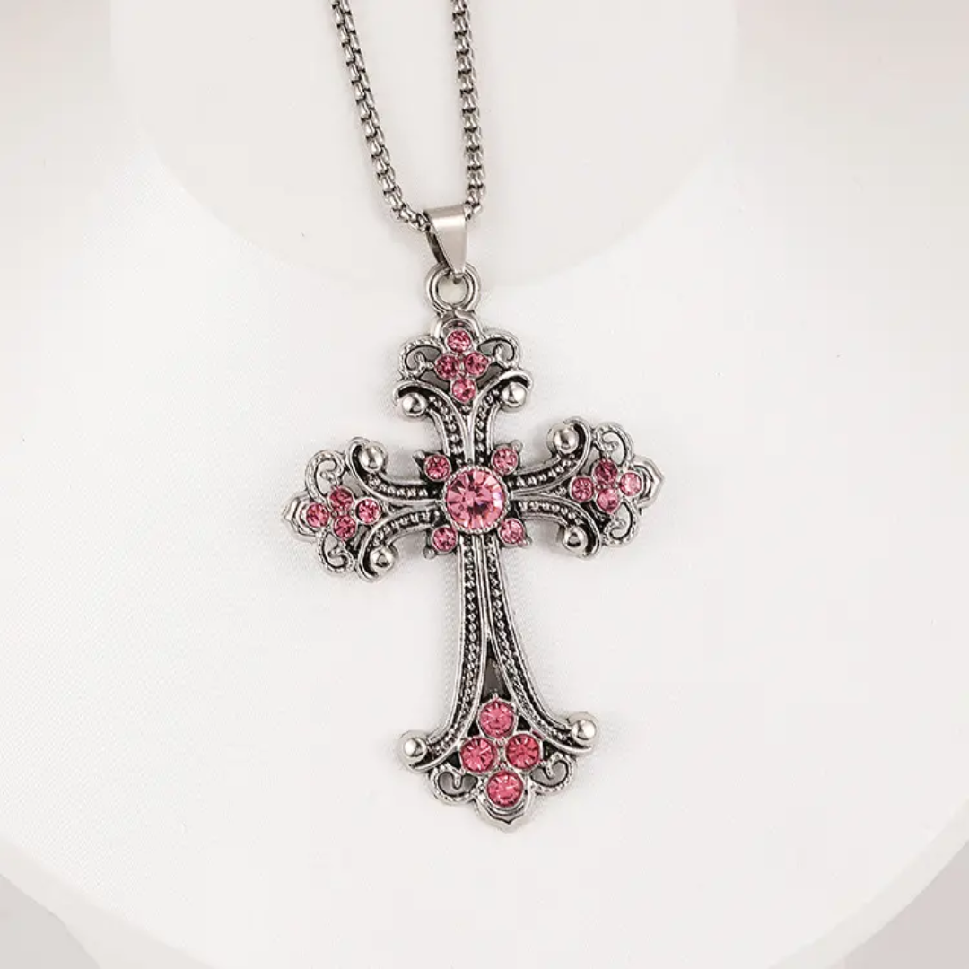 Rosary Bloom Necklace